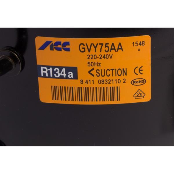 Compressore ZEL GVY75AA / GL80AA, LBP - R134a, 220-240V