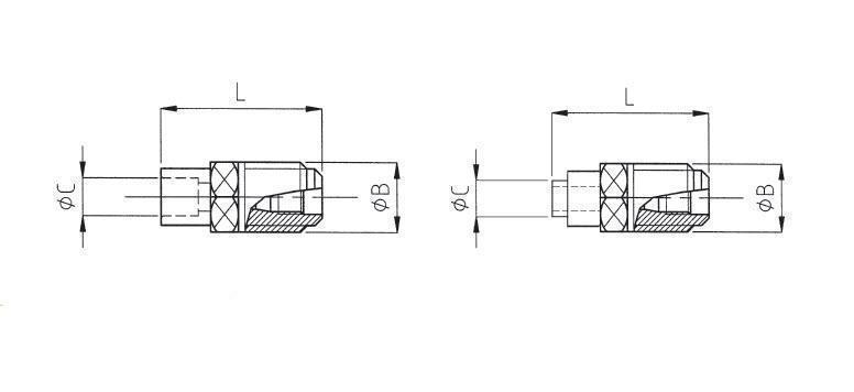 Filler neck 5/16 "C x 6.2-8-10 mm WIGAM 512 5BA