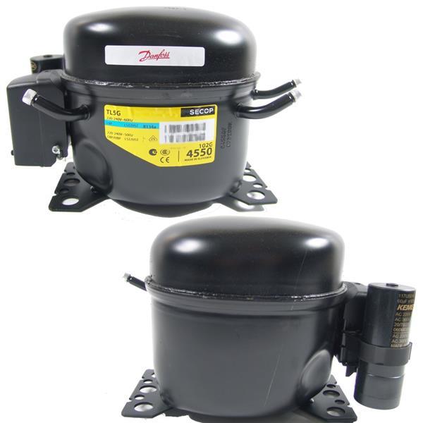 Compressor SECOP / Danfoss TL5G / TL5GX, 102G4550, LBP/HBP - R134a, 220 - 240V