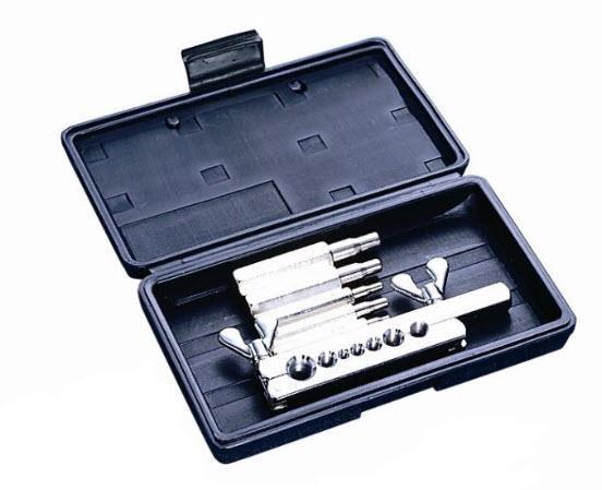 Flare block & expanding mandrels set of 5