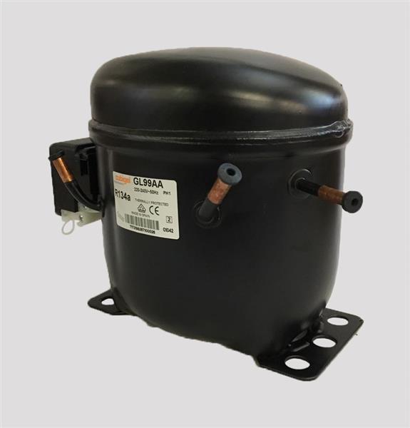 Compressor Electrolux-ZEM GL99AA, LBP - R134a, 1/4HP, 220-240V/1/50Hz