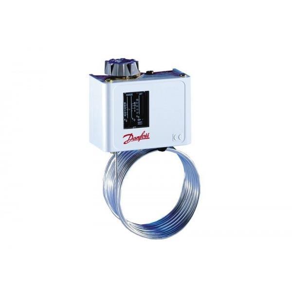 Differential thermostat DANFOSS KP61, 060L1128 Field calibration -30..+13°C adjustable differential 2°-10°C Capillary tube 2000 mm - Sensor ø 9.5x60 mm