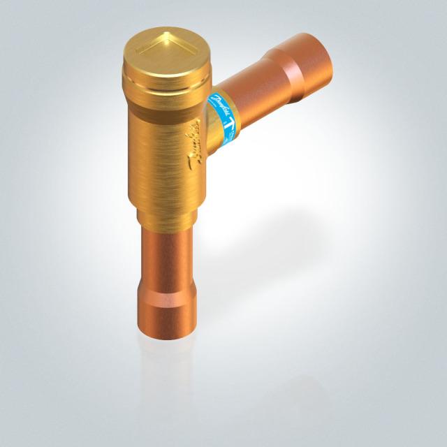 Check valve Danfoss NRVH 22s, solder angle version 22 mm ODF, kv 8.5