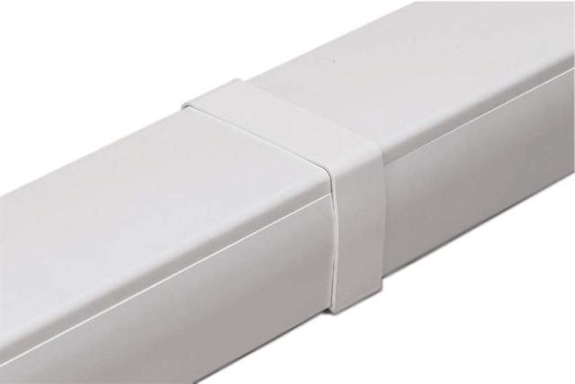 Optimal-Duct connector OD-110 RAL9003