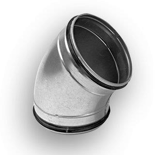 Elbow angle 45 ° NW 140 with lip seal