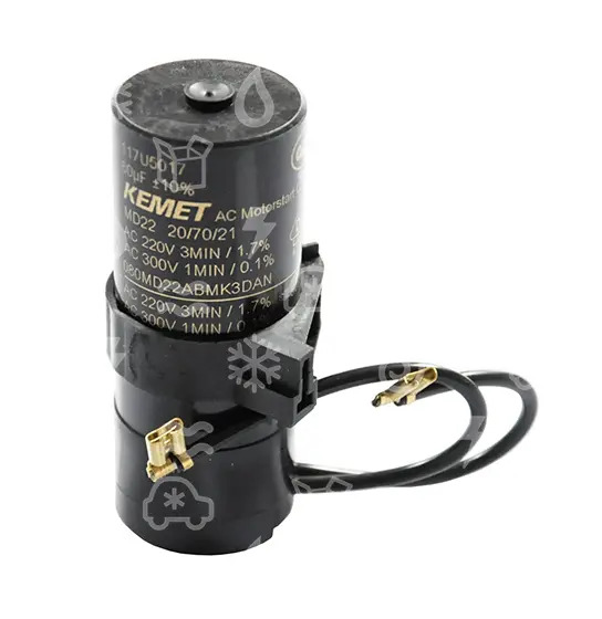 Start-up capacitor Danfoss 80°F 50/60Hz 117U5017