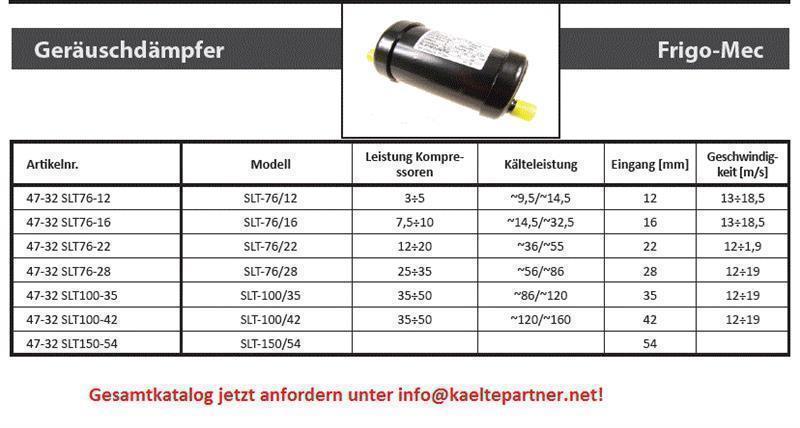 Silencer Frigo-Mec - 22 mm