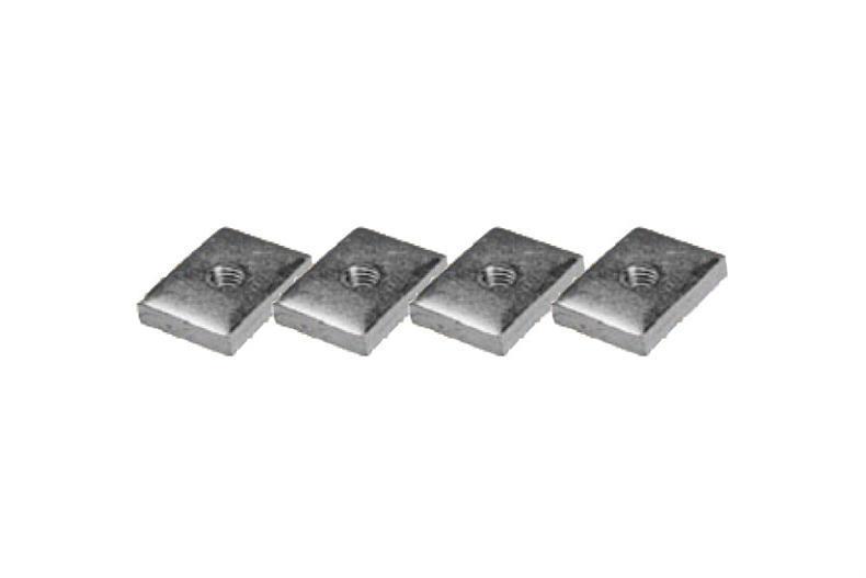 M8 mounting plate for profile 38X40 and 32X20 mm 1 pc.