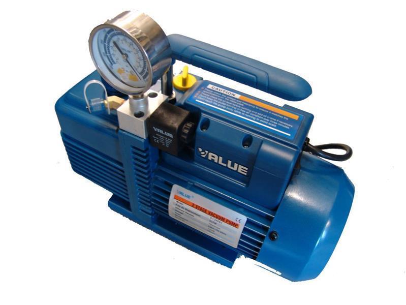 2-stage vacuum pump with vacuum gauge, 100l/min V-i240SV