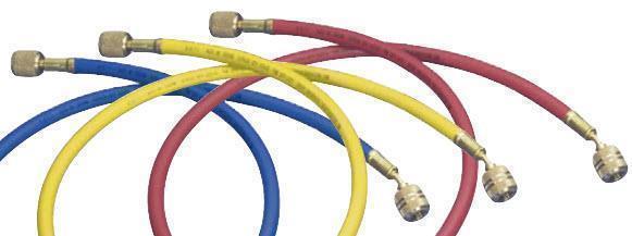 Filling hose set from 3-90cm HD 1/4" with automatic shut-off valve