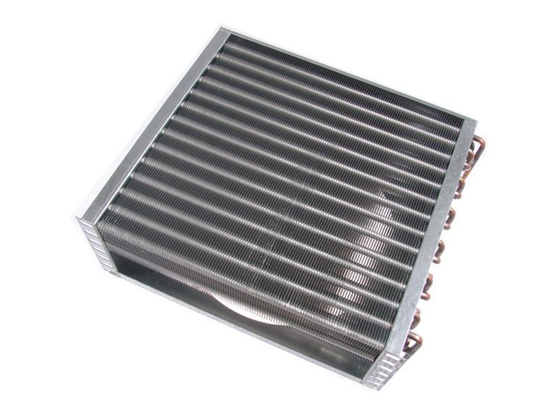 RTV condenser (without fan) KT3000 for S25TN compressor, 3 kW, 403x150x355 mm, recommended fan 1x300 mm