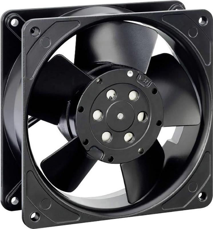 Ventilateur axial EBM PAPST 4656ZW métal, L 119mm l 119mm H 38mm 230VAC 50Hz 18W