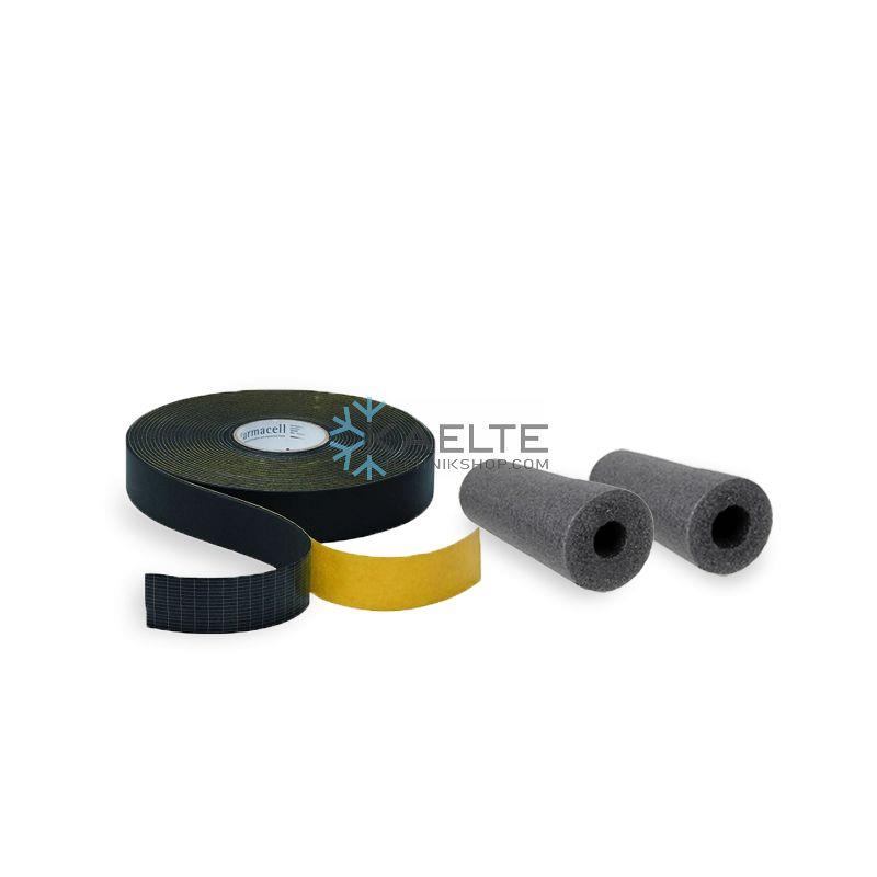 Insulation set for air conditioning systems Pipe insulation + Armaflex insulating tape