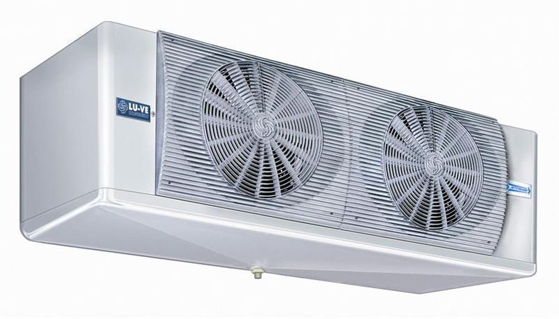 Evaporator LU-VE F35HC117E6, 6800 W, fan 2x350 mm, defrosting