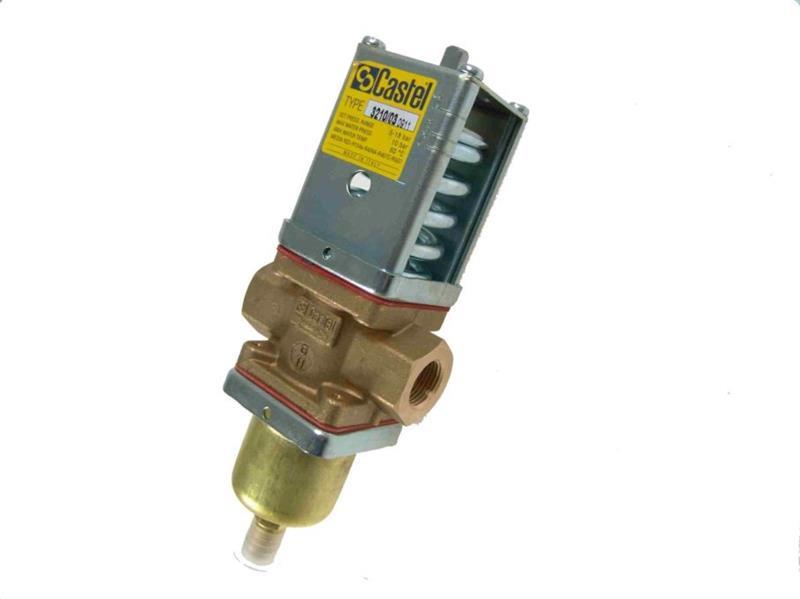 Cooling water regulator Castel 3210/03, connection 3/8", Kv = 2 m3/h