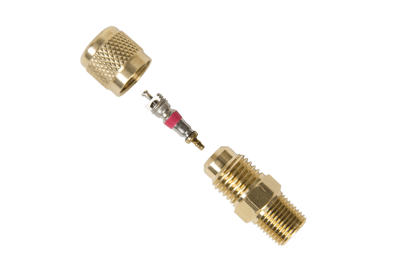 Refco 9884166 Screw-in spigot 180° - 1/4" SAE x 1/4" NPT, 10 pieces