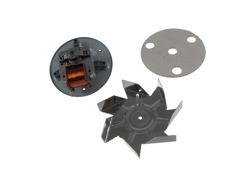 Fan for hot-air oven, 32 W, shaft 20 mm, impeller 150 mm, Qu